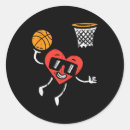 Search for basketball valentine stickers Sports