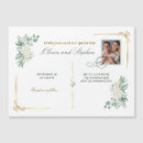 Search for 5x7 magnets wedding save the dates Greenery