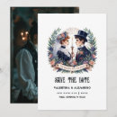 Search for gothic save the dates Dark romance