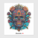 Search for red dead stickers Sugar skull