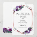 Search for floral save the dates Geometric