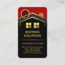 Search for roofing contractor business cards Handyman