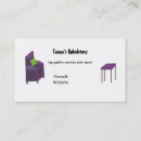Search for upholstery business cards Furniture refinishing