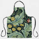Search for artistic design aprons William morris