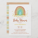Search for rainbow watercolor invitations Shower