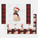 Search for frenchie christmas wrapping paper Dogs