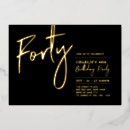 Search for black gold and silver invitations Modern