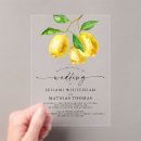 Search for citrus wedding invitations Elegant italian mediterranean summer