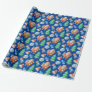 Search for blue santa wrapping paper Cute