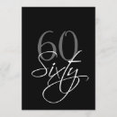 Search for formal 60th birthday invitations Simple