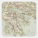 Search for map of greece stickers Relief