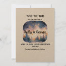 Search for trees in fog invitations Watercolor
