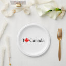 Search for maple leaf plates Canada
