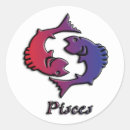 Search for zodiac symbol stickers Red