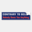 Search for beliefs bumper stickers Political