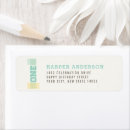 Search for kids boys return address labels First birthday