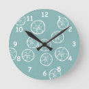 Search for sand dollar clocks Summer