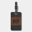 Search for leather luggage tags Black