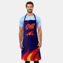 Search for bbq flames aprons Cook