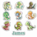 Search for dino mite stickers Watercolor