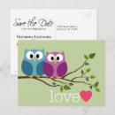 Search for owls save the dates Animals