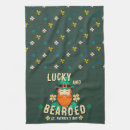 Search for st patricks day tea towels Leprechaun