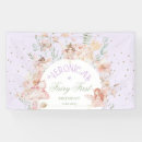 Search for fairy birthday banners Pastel