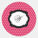 Search for polka dot monogram stickers Pretty