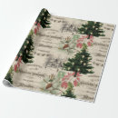 Search for rustic christmas wrapping paper Winter greenery