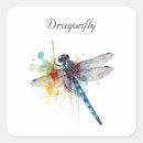 Search for dragonfly lover stickers Rainbow
