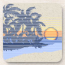 Search for sunset cork coasters Vintage
