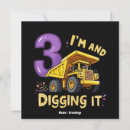 Search for funny 3rd birthday invitations Boy