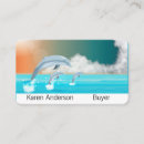 Search for dolphin business cards Aquatic