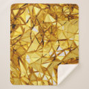 Search for shiny metallic gold blankets Background