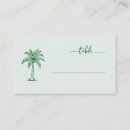 Search for palm tree place cards Minimalist