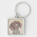 Search for german pointer key rings Dog