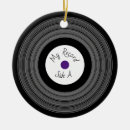 Search for record christmas tree decorations Black