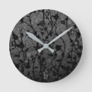 Search for gothic clocks Floral