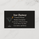 Search for serving business cards Catering