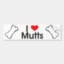 Search for mutt bumper stickers Black