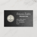 Search for advocate business cards Minimalist