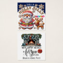 Search for christmas hang tags Santa