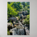 Search for beautiful garden posters Waterfall