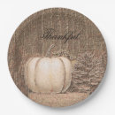 Search for white pumpkin plates Country