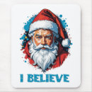 Search for believer mousepads Santa claus