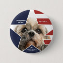 Search for dog badges Kamala harris
