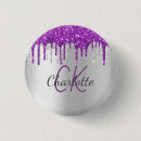 Search for decorated initial badges Purple