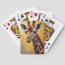 Search for giraffe playing cards Jungle