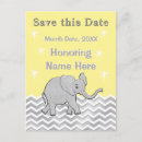Search for elephant save the dates Shower
