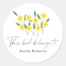 Search for flowers bookplates This book belongs to